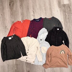 Toddler Boy Fall Shirt Bundle Size 4T